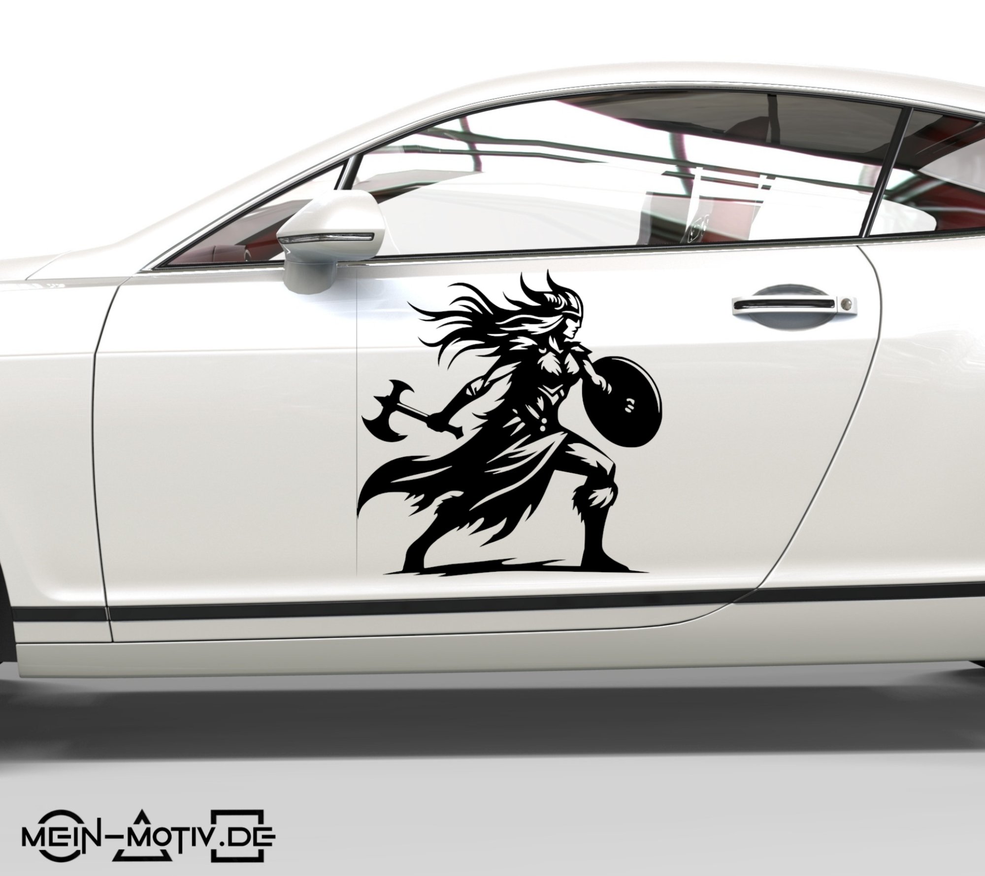 46381 Wikinger-Frau 2 Aufkleber